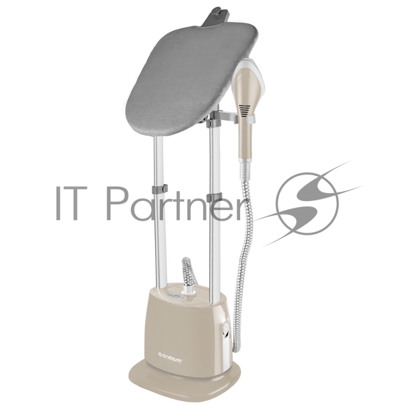 Отпариватель для одежды Endever Odyssey Q-15, бежевый, мощность 1600 Вт, производительность 35 г/мин, емкость бака 1,45л