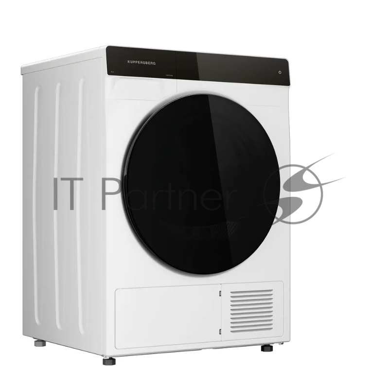 Сушильная машина KUPPERSBERG DM 591 W, High-Tech, загрузка 10 кг, 16 программ, тепловой насос, отсрочка старта, реверс барабана, ультрафиолет, сенсорное управление, блокировка от детей, энергоэффективность А+, цвет белый