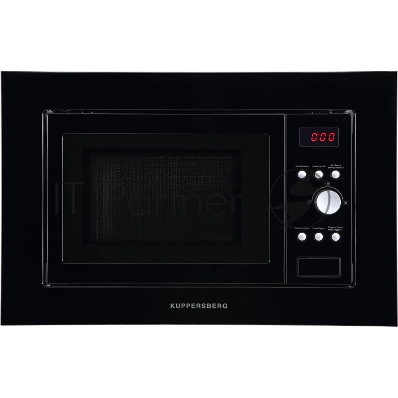 Встраиваемая микроволновая печь Kuppersberg HMW 615 B 18 л, 700 Вт, 8 программ, черный цвет