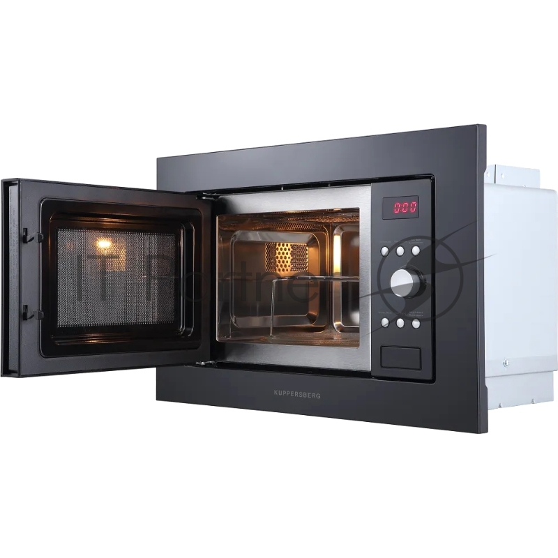 Встраиваемая микроволновая печь Kuppersberg HMW 615 B 18 л, 700 Вт, 8 программ, черный цвет