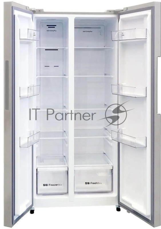 Холодильник Lex LSB520GlGID золотистый двухкамерный 286/174 л морозилка сбоку, No Frost, Side-by-Side