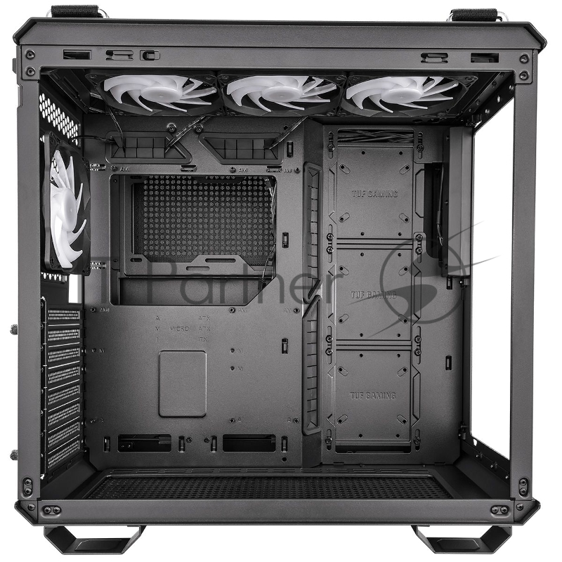 Корпус ASUS TUF GAMING GT502 PLUS TG ARGB BLACK / GT502 PLUS/BLK/TG (90DC0090-B19010)