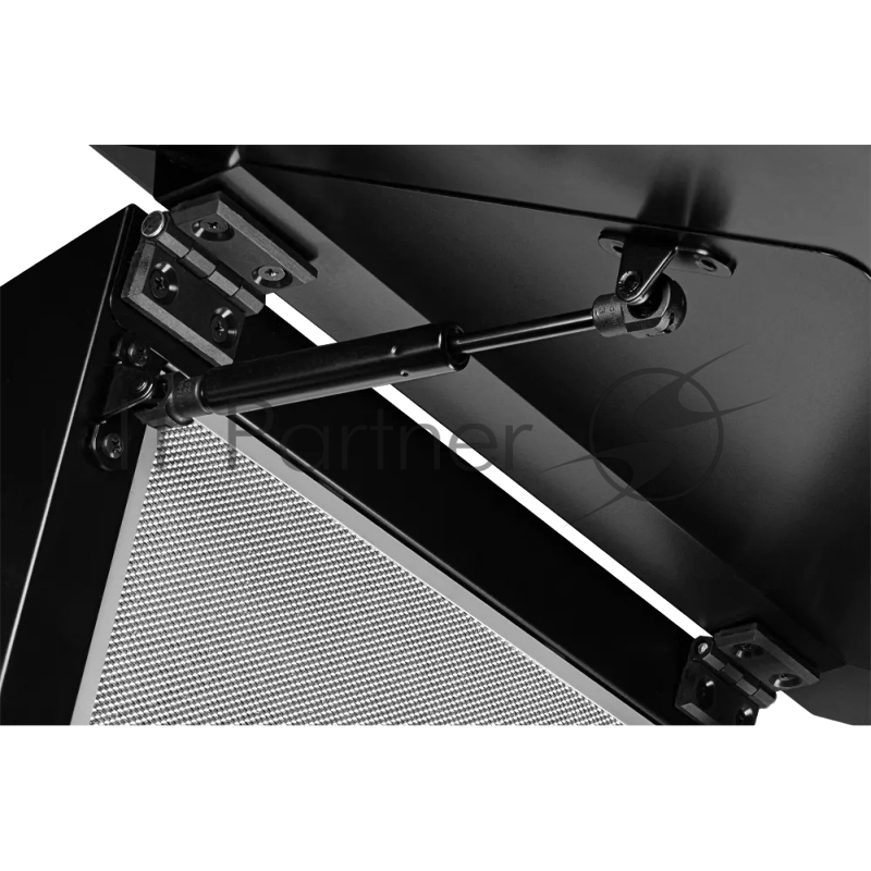 Наклонная вытяжка Kuppersberg F 693 ширина 60 см, отвод/рециркуляция, подъемные амортизаторы, 850 м3/час, электронное сенсорное управление, дисплей, таймер, 5 скоростей, светодиодное освещение 2х2 Вт, металлические жироулавливающие фильтры, угольный