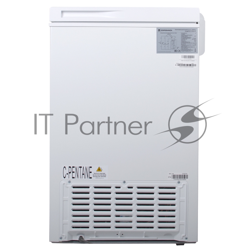 Морозильный ларь ESPERANZA Elite CFH165 FW белый, 165л