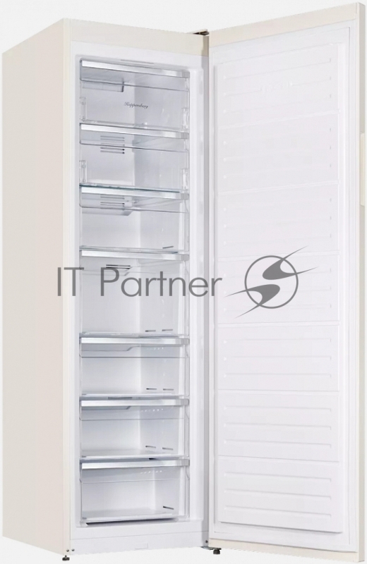 Морозильная камера отдельностоящая Kuppersberg NFS 186 BE, Цвет:крем/металлОбщий объем (л.): 280, Система размораживания No frost,Класс энергопотребления: A+,Тип управления: электронное,Функция Eco,Климатический класс: SN-T,Уровень шума 41 дБ,Материа