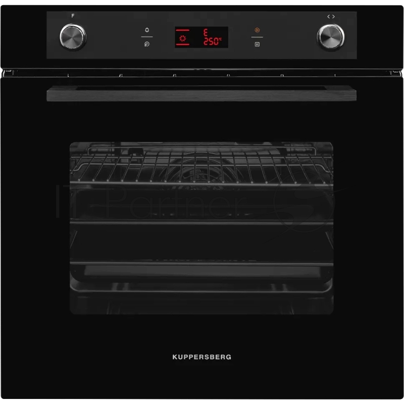 Встраиваемый духовой шкаф Kuppersberg HM 629 Black 60 см, 70 л, 9 режимов, гидролизная очистка, черный