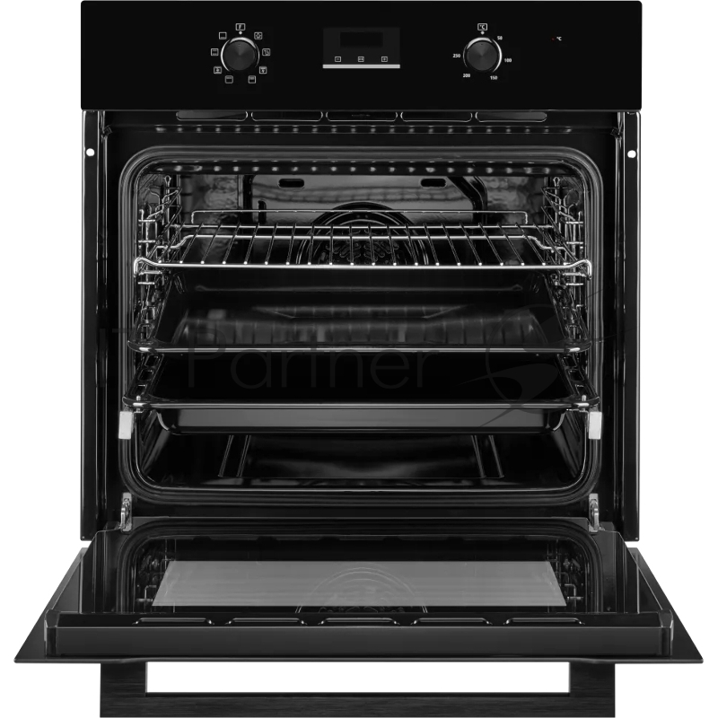 Встраиваемый духовой шкаф Kuppersberg HM 628 Black 60 см, 70 л, 8 режимов, гидролизная очистка, черный