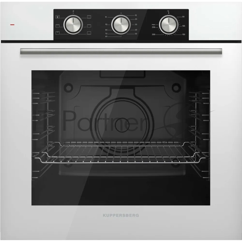Встраиваемый духовой шкаф Kuppersberg/ 60 см, 80 л, High-Tech, 6 режимов, белый цвет