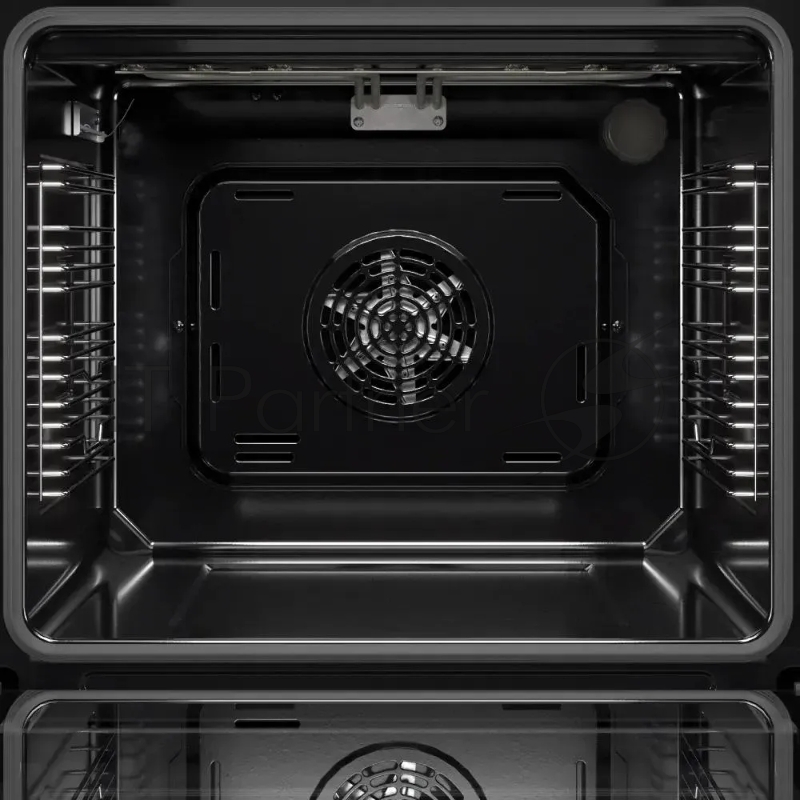 Встраиваемый духовой шкаф KUPPERSBERG HF 630 B, High-Tech, 78 л, 10 режимов, дисплей, таймер, гриль, комбинированное управление, телескопические направляющие (1 уровень), гидролизная очистка, макс. температура 320 градусов, цвет черный