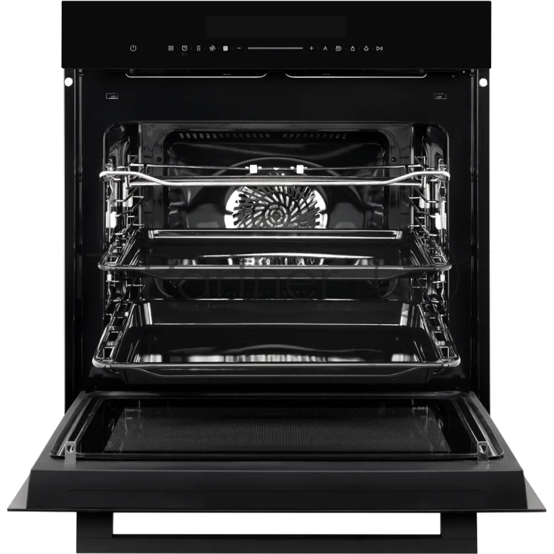 Встраиваемый духовой шкаф Kuppersberg HK 616 Black ШхВхГ: 59.5х59.6х56.5 см, 72 л, гидролизная очистка, черный цвет