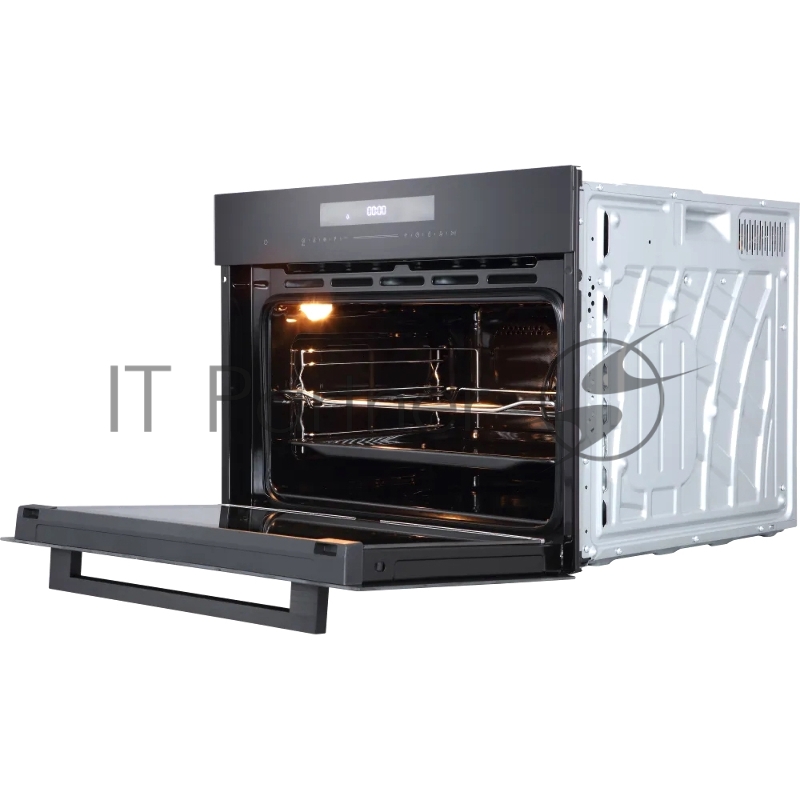 Встраиваемый духовой шкаф Kuppersberg KHT 616 Black компактный, ШхВхГ: 59.5х45.4х56.5 см, 50 л, А+, гидролизная очистка, черный цвет
