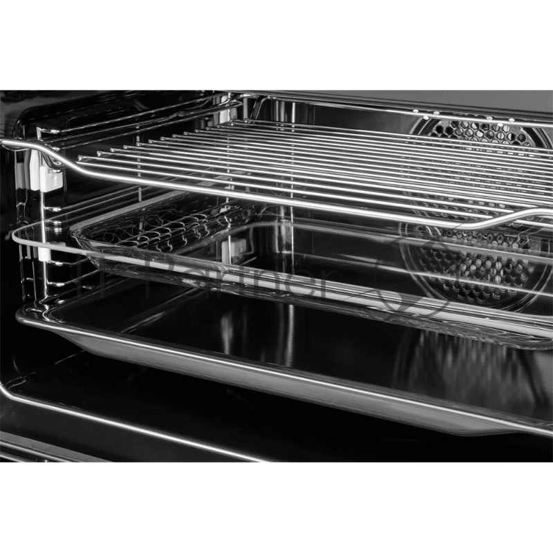 Встраиваемый духовой шкаф Kuppersberg KHT 616 Black компактный, ШхВхГ: 59.5х45.4х56.5 см, 50 л, А+, гидролизная очистка, черный цвет