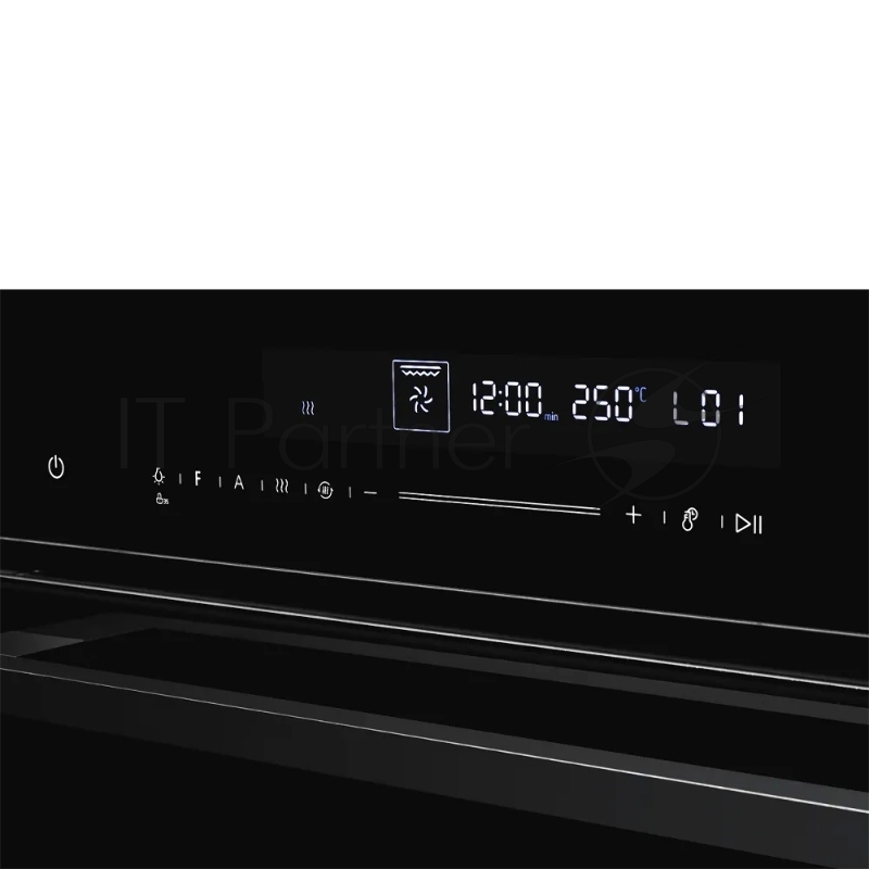 Встраиваемый духовой шкаф Kuppersberg KSO 616 компактный, с функцией пара, ШхВхГ: 59.5х45.4х56.8 см, 50 л, очистка паром, черный цвет