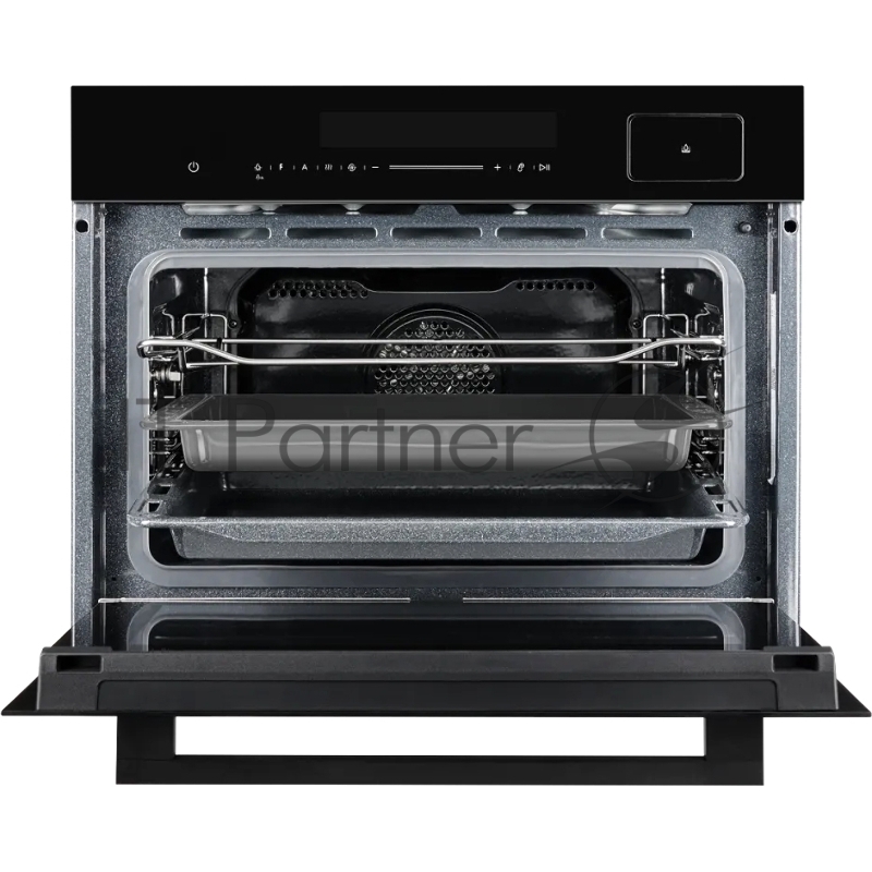 Встраиваемый духовой шкаф Kuppersberg KSO 616 компактный, с функцией пара, ШхВхГ: 59.5х45.4х56.8 см, 50 л, очистка паром, черный цвет