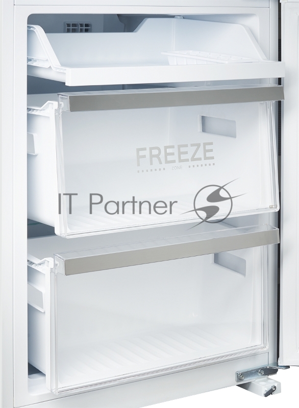 Встраиваемый холодильник Kuppersberg NBM 17863, Габариты(ВхШхГ):178.5x54x54,5 Перенавешиваемые двери, Класс энергопотребления А++ (222 кВт/ч), No-frost, 182л/59л, Уровень шума: 41 Дб