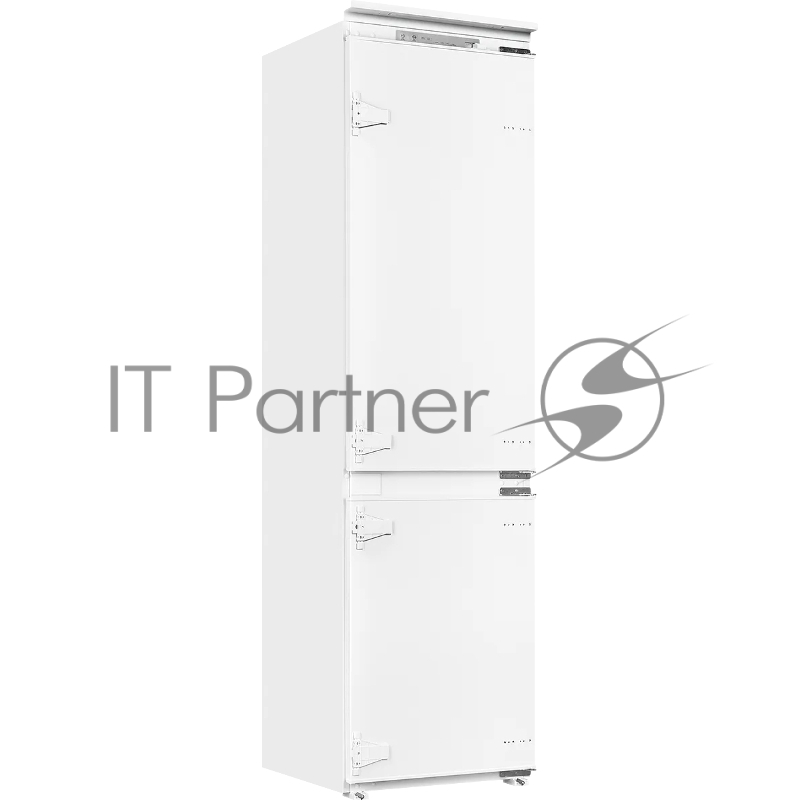 Встраиваемый холодильник Kuppersberg RBN 1961, High-Tech двухкамерный, полезный объем 334 л, суперохлаждение, суперзаморозка, функция отпуск, перевешиваемые двери (door slider), электронное управление, звуковая индикация открытой двери, NoFrost, зона