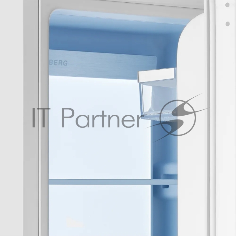 Встраиваемый холодильник Kuppersberg RBN 1960, High-Tech, объем 267 л, скользящий фасад, электронное управление, No Frost, антибактериальный пластик, звуковой сигнал при открытой дверце, перенавешиваемые двери, LED освещение, уровень шума 41 дБ, энер