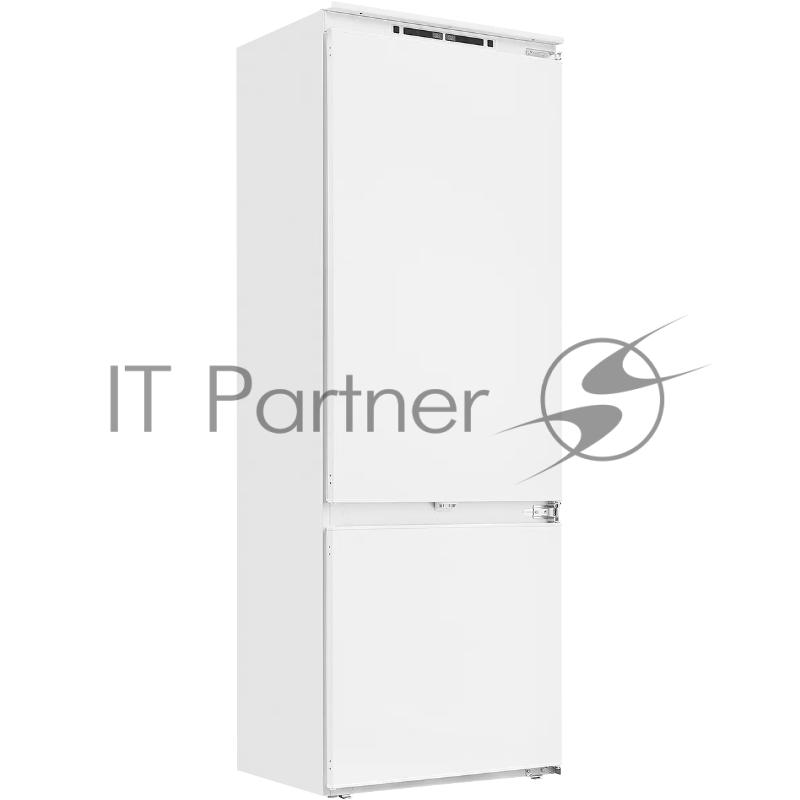 Встраиваемый холодильник Kuppersberg RBN 1970, High-Tech, объем 341 л, скользящий фасад, электронное управление, No Frost, антибактериальный пластик, звуковой сигнал при открытой дверце, перенавешиваемые двери, LED освещение, уровень шума 41 дБ, энер