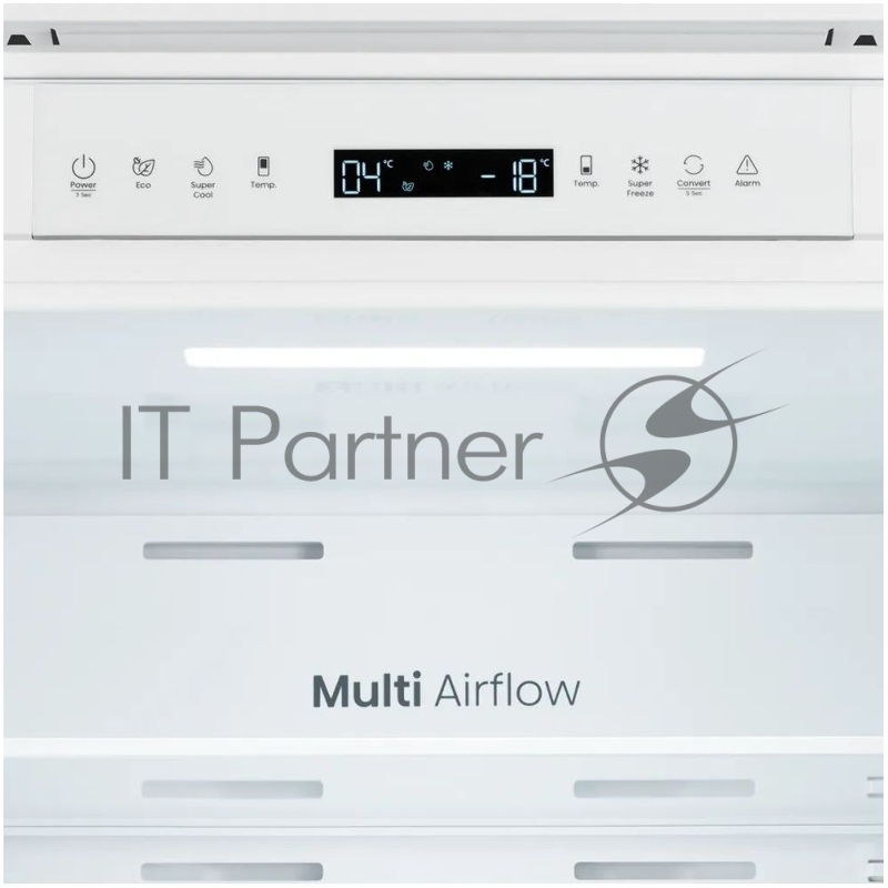 Встраиваемый холодильник KUPPERSBERG RBN 1764, High-Tech, полезный объем 243 л, No Frost, супер заморозка, инверторный компрессор, электронное управление, энергоэффективность А+