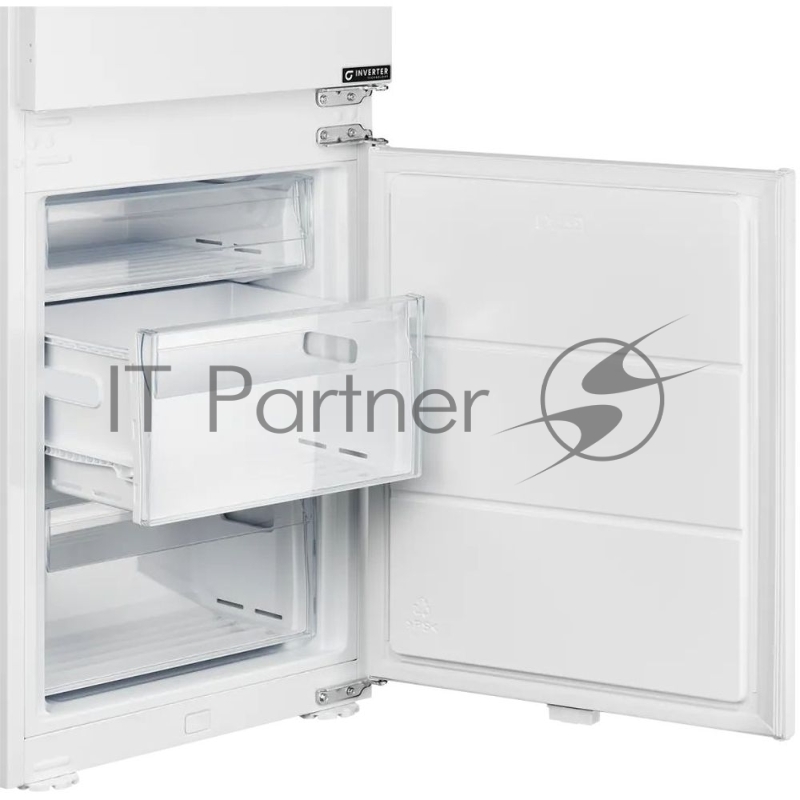 Встраиваемый холодильник KUPPERSBERG RBN 1764, High-Tech, полезный объем 243 л, No Frost, супер заморозка, инверторный компрессор, электронное управление, энергоэффективность А+
