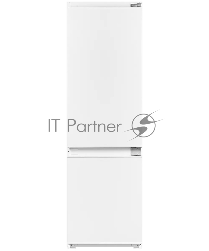 Встраиваемый холодильник Kuppersberg RBN 1763, полезный объем 233 л, сенсорное управление, полезный объем морозильной камеры 63 л, No Frost, LED подсветка, перенавешиваемые двери, суперзаморозка, отсек для овощей, цвет белый