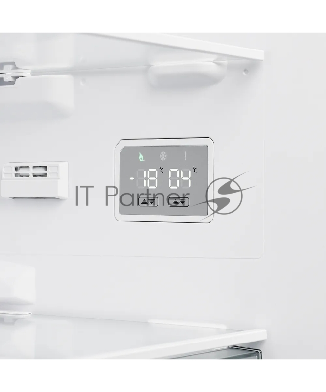 Встраиваемый холодильник Kuppersberg RBN 1763, полезный объем 233 л, сенсорное управление, полезный объем морозильной камеры 63 л, No Frost, LED подсветка, перенавешиваемые двери, суперзаморозка, отсек для овощей, цвет белый
