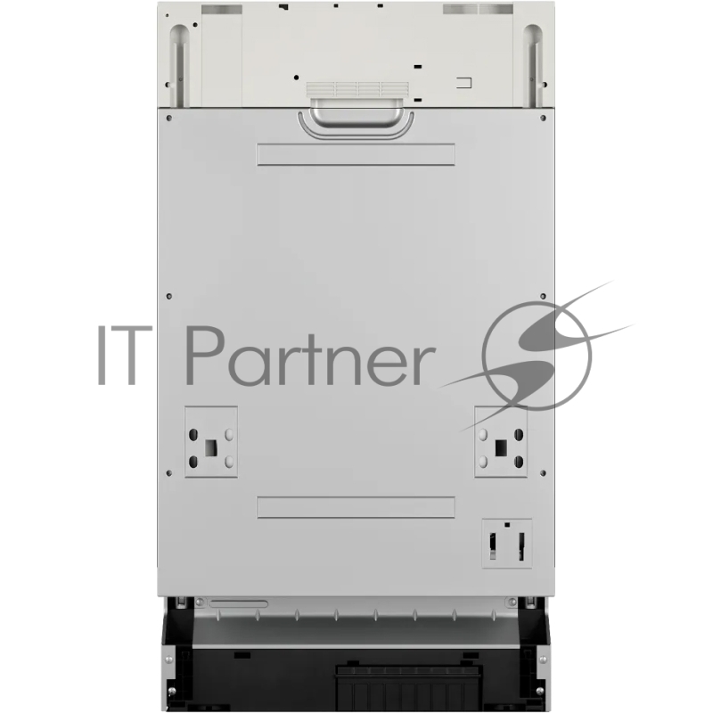 Встраиваемая посудомоечная машина Kuppersberg GIM 4592 High-Tech, 45 см, 10 комплектов, 7 программ, 3 корзины, конденсационная сушка, луч на полу, полная защита от протечек, индикатор отсутствия соли и ополаскивателя, отображение времени мытья, кнопо