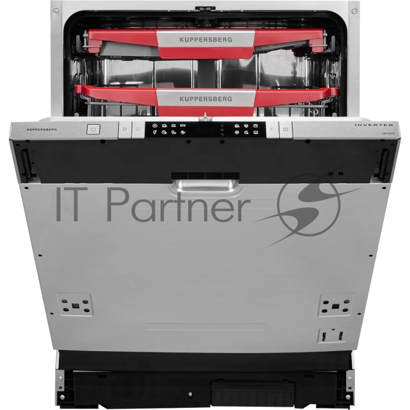 Встраиваемая посудомоечная машина Kuppersberg GIM 6078 Полностью встраиваемая посудомоечная машина, 60 см, 14 комплектов, 8 программ, Aqua stop, луч на полу, корзина для столовых приборов
