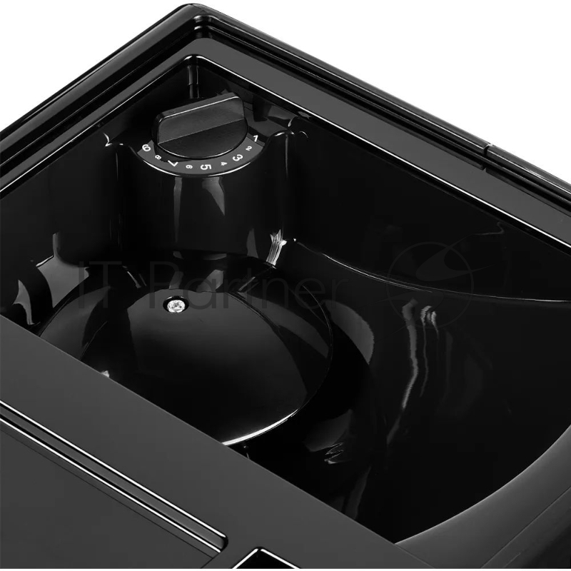 Встраиваемая кофемашина KUPPERSBERG KCM 183 Black High-Tech, контейнер для молока, 9 уровней помола, автоматическое выключение, сенсорное управление, капучинатор (автоматический), макс. давление 19 бар, объем контейнера для зерен 200 гр, объем емкост