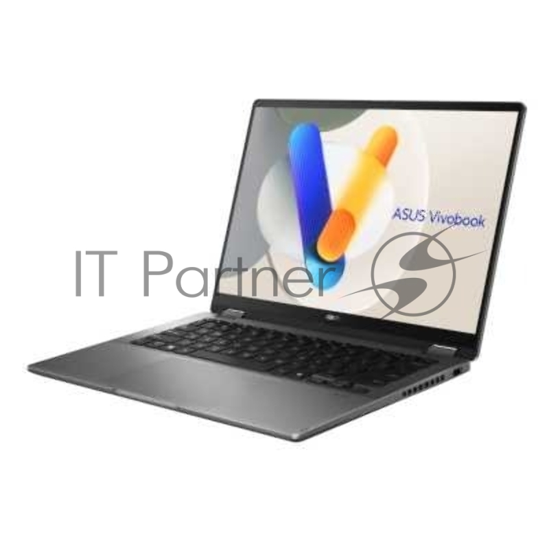 Ноутбук ASUS TP3407SA-QL055W серый 90NB14Y1-M00690 flip 14(1920x1200 OLED)/Touch/Intel Core Ultra 7 256V(2.2Ghz)/16384Mb/1024PCISS Arc graphics/Cam/BT/WiFi/70WHr/war 1y/1.57kg/Win11Home + стилус