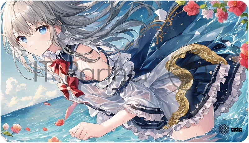 Коврик для мыши Cactus Anime flowers 700x400x3мм (CS-MP-PRO02XLL)