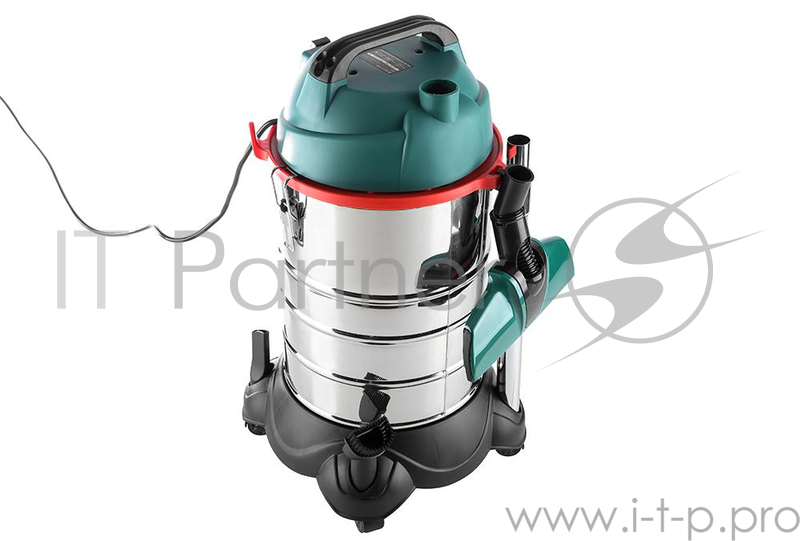 Пылесосы строительные Hammer Flex PIL30A Пылесос 181-002 196423 {для сух/вл уборки 1400Вт 30л + розетка для электроинструмента}