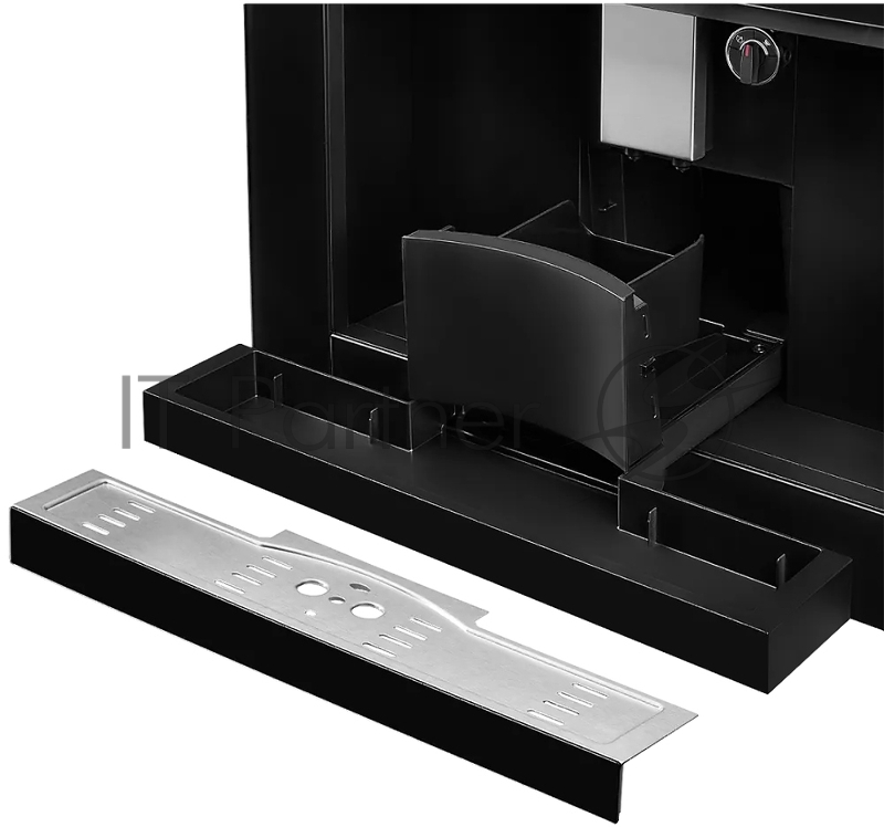 Автоматическая кофемашина Kuppersberg KCM 182 Black коллекция High-Tech,управление сенсорное,максимальное давление 20 бар,емкость для воды 1.8л, есть капучинатор,приготовление кофе автоматическое, материал панели стекло,цвет черный