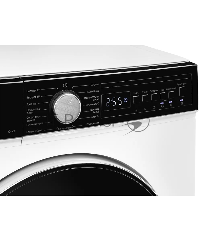 Отдельностоящая стиральная машина Kuppersberg WM 410 W, глубина 45 см, загрузка белья 6 кг, кнопочное управление, Отжим 1200 об.мин, 15 программ, Отложенный старт, Блокировка от детей, Уровень шума при стирке 50 дБ, Уровень шума при отжиме 75 дБ, Бар