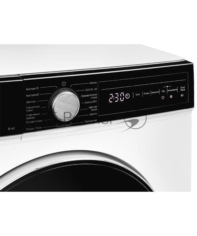 Отдельностоящая стиральная машина Kuppersberg WM 411 W, глубина 45 см, загрузка белья 6 кг, Электронное управление / LED дисплей, Отжим 1200 об/мин, Диаметр люка 485, Диаметр загрузочного люка 295 мм, 15 программ, Отложенный старт, Блокировка от дете