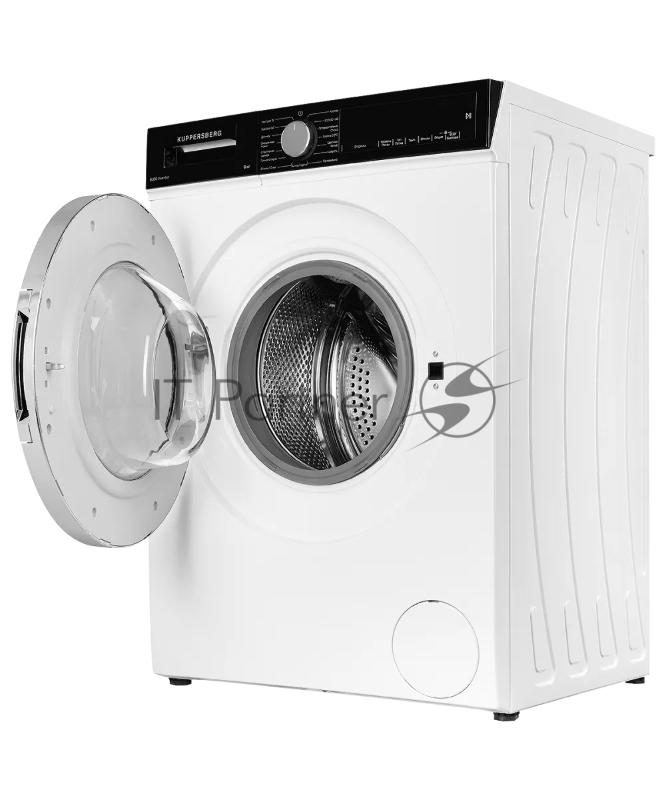 Отдельностоящая стиральная машина Kuppersberg WM 520 W, глубина 52 см, загрузка белья 8 кг, электронное/сенсорное управление, Отжим 1400 об/мин, 15 программ: Быстрая стирка 15/60мин, Быстрая стирка 60 мин, Хлопок 20 °C, Антиаллергия, Спортивная одежд