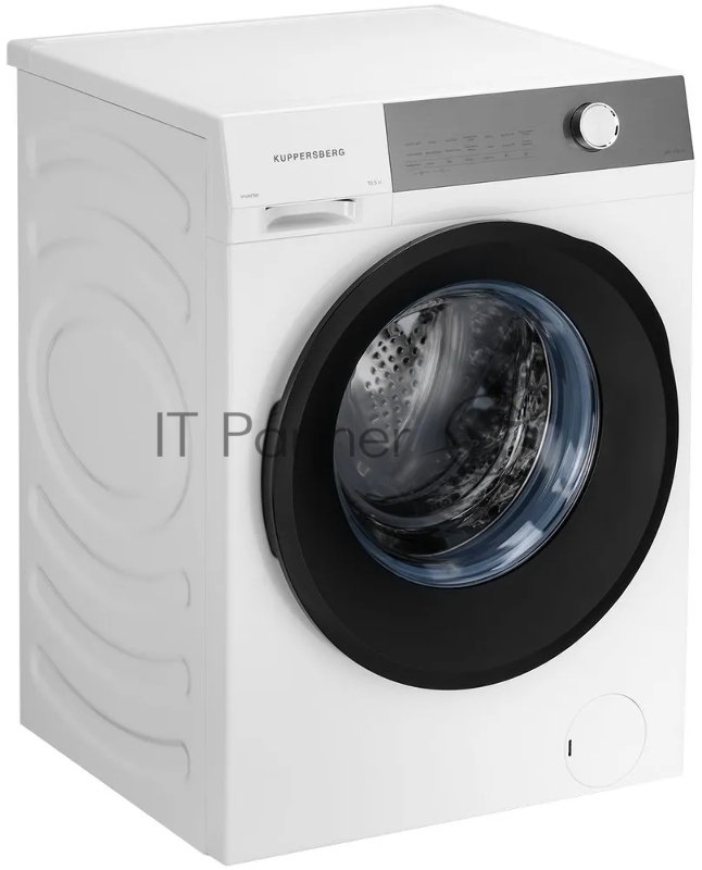 Стиральная машина KUPPERSBERG WM 610 W, High-Tech, загрузка 10.5 кг, 14 программ, 1400 об/мин. сенсорное/механическое управление, инверторный двигатель, функция пара, отложенный старт, самодиагностика, блокировка от детей, энергоэффективность А+++, ц