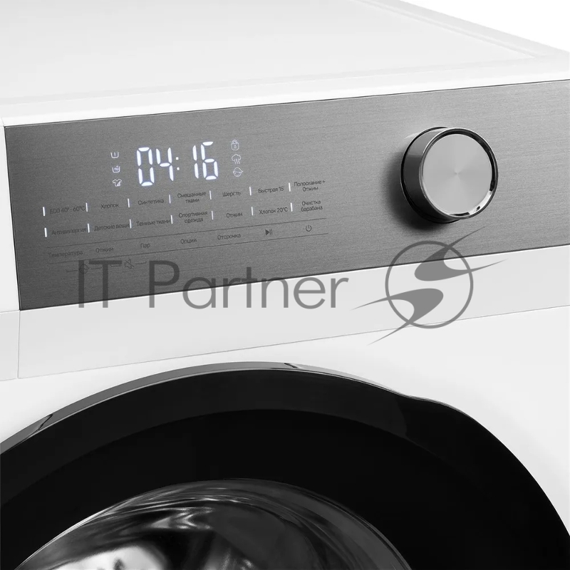 Стиральная машина KUPPERSBERG WM 610 W, High-Tech, загрузка 10.5 кг, 14 программ, 1400 об/мин. сенсорное/механическое управление, инверторный двигатель, функция пара, отложенный старт, самодиагностика, блокировка от детей, энергоэффективность А+++, ц