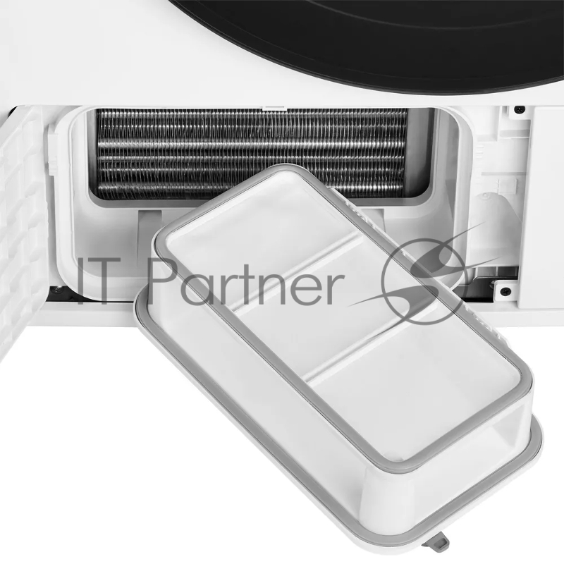 Сушильная машина MONSHER MDM 595 Blanc, High-Tech, загрузка 10 кг, 15 программ, тепловой насос, подсветка барабана, отсрочка старта, электронное управление, блокировка от детей, энергоэффективность А+, цвет белый