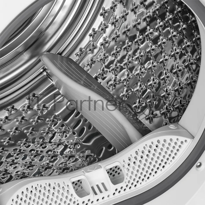 Сушильная машина MONSHER MDM 595 Blanc, High-Tech, загрузка 10 кг, 15 программ, тепловой насос, подсветка барабана, отсрочка старта, электронное управление, блокировка от детей, энергоэффективность А+, цвет белый