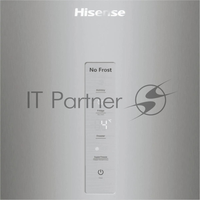 Холодильник Hisense RM469N4ACD двухкамерный, серый, 270/126, морозилка снизу, Total No Frost