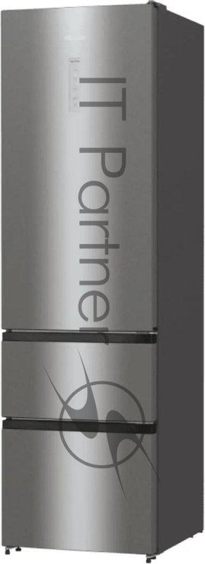 Холодильник Hisense RM469N4ACD двухкамерный, серый, 270/126, морозилка снизу, Total No Frost