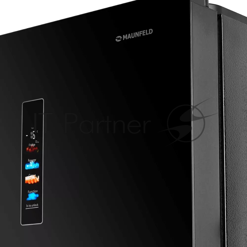 Холодильник Maunfeld MFF190NFDSB01 серый двухкамерный 330/168 л морозилка снизу, Total NoFrost, Side by Side