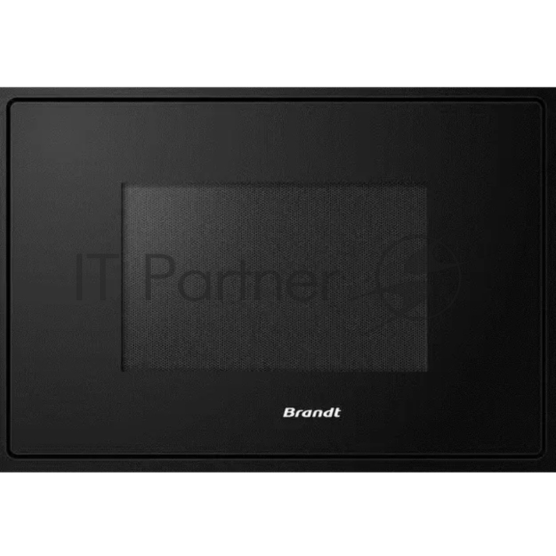 Встраиваемая микроволновая печь Brandt, 3 функции приготовления, 8 автоматических программ, гриль, размораживание, сенсорное управление, таймер, объем 25 л, защита от детей, цвет черный