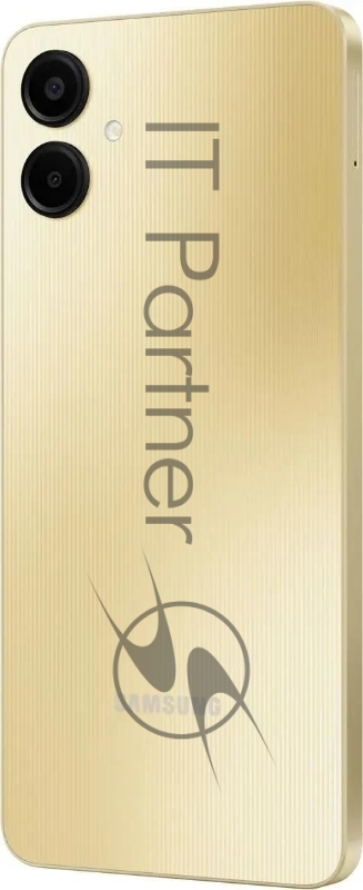 Смартфон Samsung SM-A065F Galaxy A06 64Gb 4Gb золотистый моноблок 3G 4G 2Sim 6.7 720x1600 Android 14 50Mpix 802.11 a/b/g/n/ac GPS GSM900/1800 GSM1900 TouchSc microSD max1024Gb