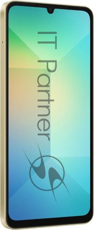 Смартфон Samsung SM-A065F Galaxy A06 64Gb 4Gb золотистый моноблок 3G 4G 2Sim 6.7 720x1600 Android 14 50Mpix 802.11 a/b/g/n/ac GPS GSM900/1800 GSM1900 TouchSc microSD max1024Gb