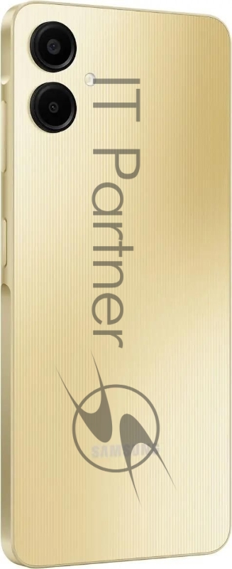 Смартфон Samsung SM-A065F Galaxy A06 128Gb 4Gb золотистый моноблок 3G 4G 2Sim 6.7 720x1600 Android 14 50Mpix 802.11 a/b/g/n/ac GPS GSM900/1800 GSM1900 TouchSc microSD max1024Gb