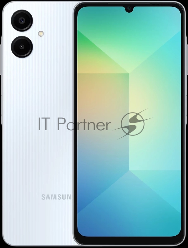 Смартфон Samsung SM-A065F Galaxy A06 64Gb 4Gb голубой моноблок 3G 4G 2Sim 6.7 720x1600 Android 14 50Mpix 802.11 a/b/g/n/ac GPS GSM900/1800 GSM1900 TouchSc microSD max1024Gb