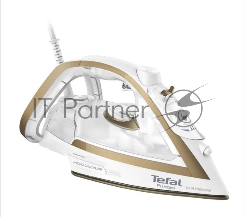 Утюг Tefal Puregliss FV8042E0 белый/медный