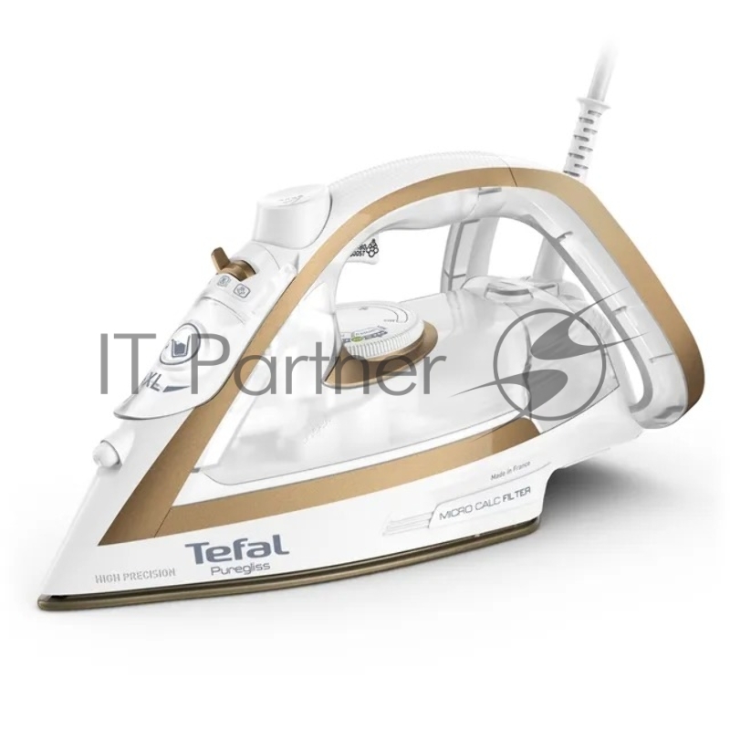Утюг Tefal Puregliss FV8042E0 белый/медный